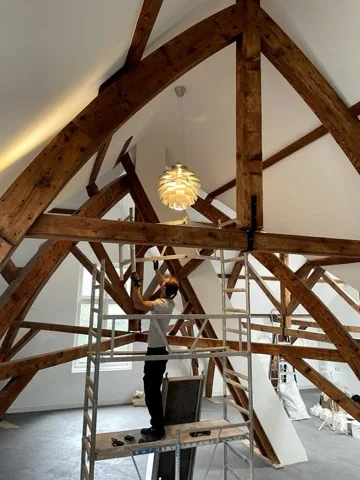 Projectfoto zolderrenovatie Bouwbedrijf VKOK